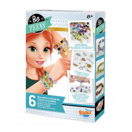 Set de creatie Bratari cu pandative, +8 ani, Buki