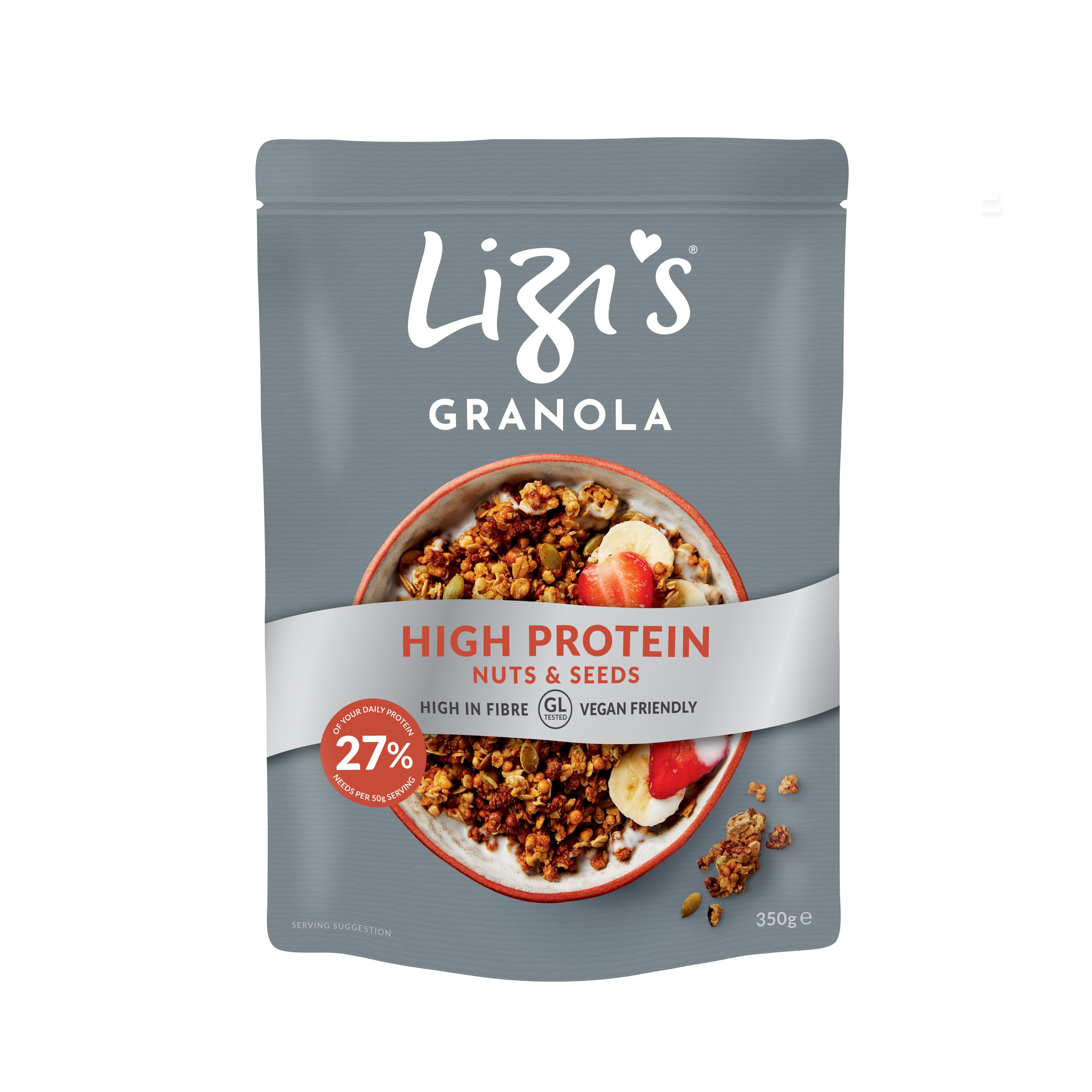 Musli bogat in proteine, 350 gr, Lizis Granola