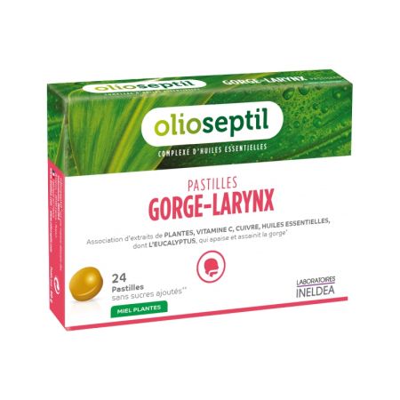 Gorge Larynx Olioseptil cu aroma de miere