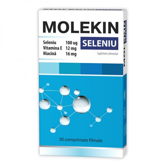 Molekin Seleniu, 30 comprimate, Zdrovit