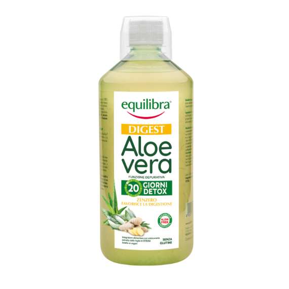 Bautura cu Aloe Vera si extract de ghimbir, 1 litru, Equilibra