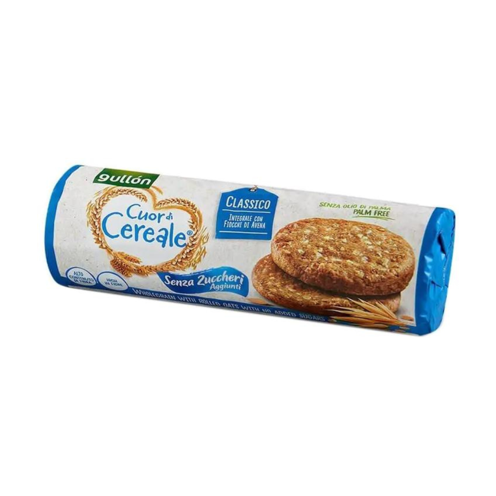 Biscuiti bogati in fibre fara zahar din faina integrala de cereale, 280 g, Gullon