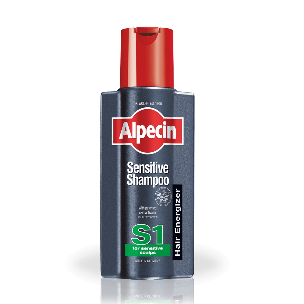 Sampon pentru scalpul sensibil Sensitive S1, 250 ml, Alpecin