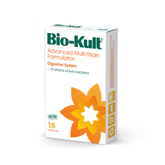  Bio-Kult cu 14 culturi bacteriene, 15 capsule, Protexin