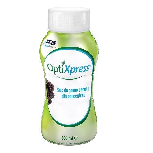 Suc de prune uscate Optixpress, +3 ani, 200 ml, Nestle