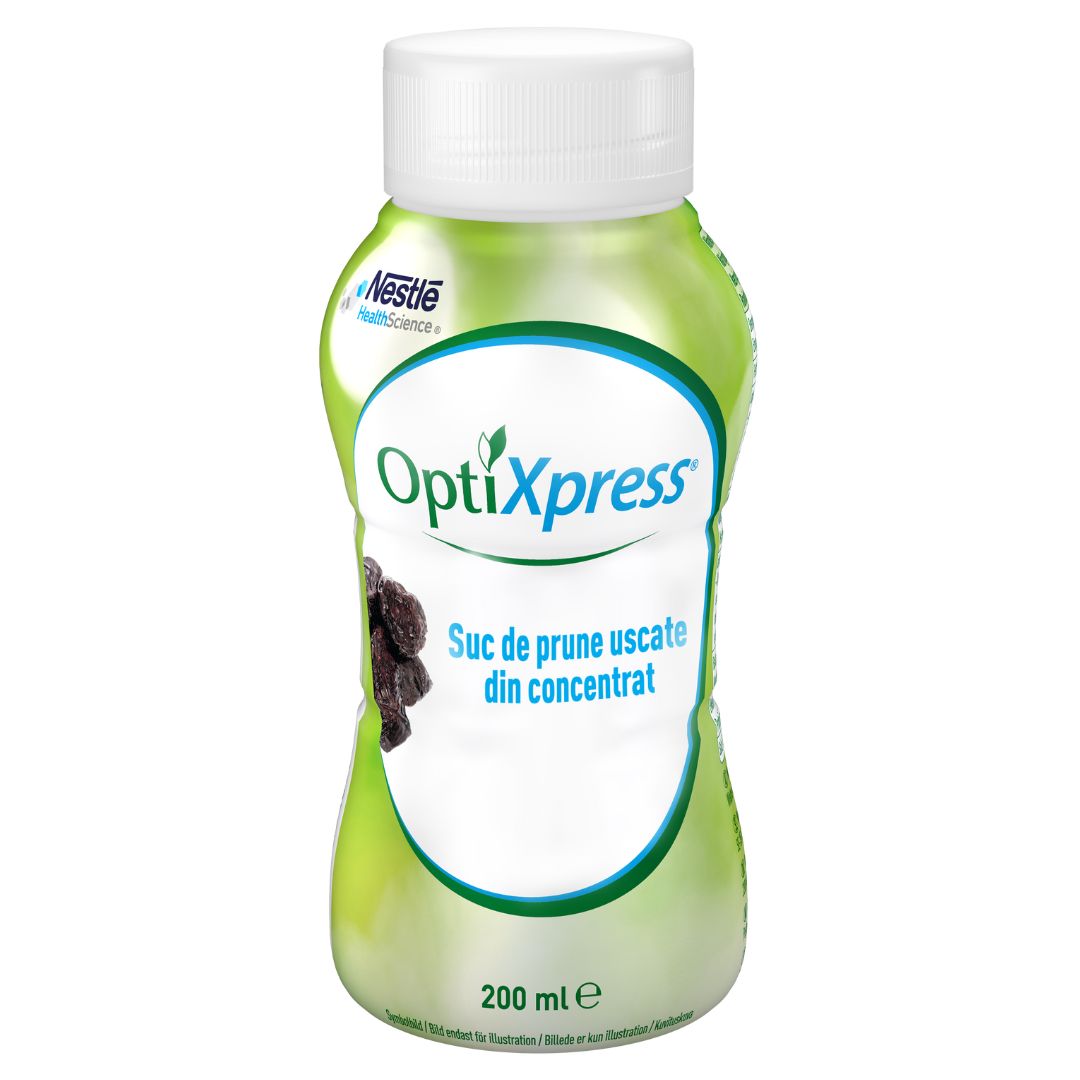 Suc de prune uscate Optixpress, +3 ani, 200 ml, Nestle