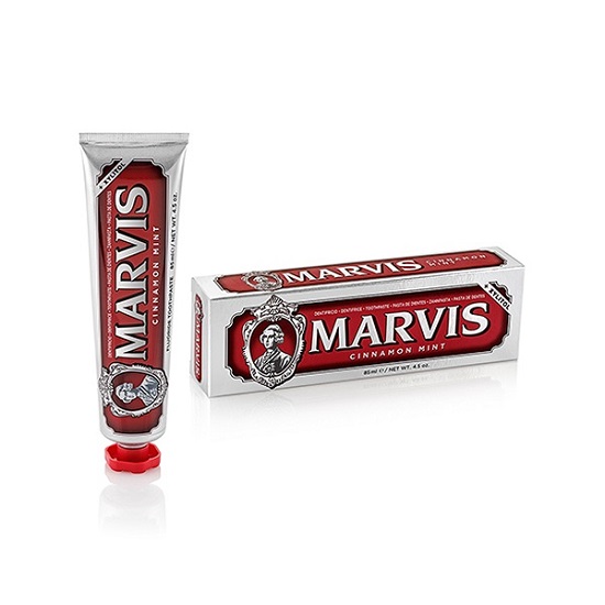 Pasta de dinti cu aroma de scortisoara si menta Cinnamon Mint Marvis, 85 ml, Ludovico Martelli