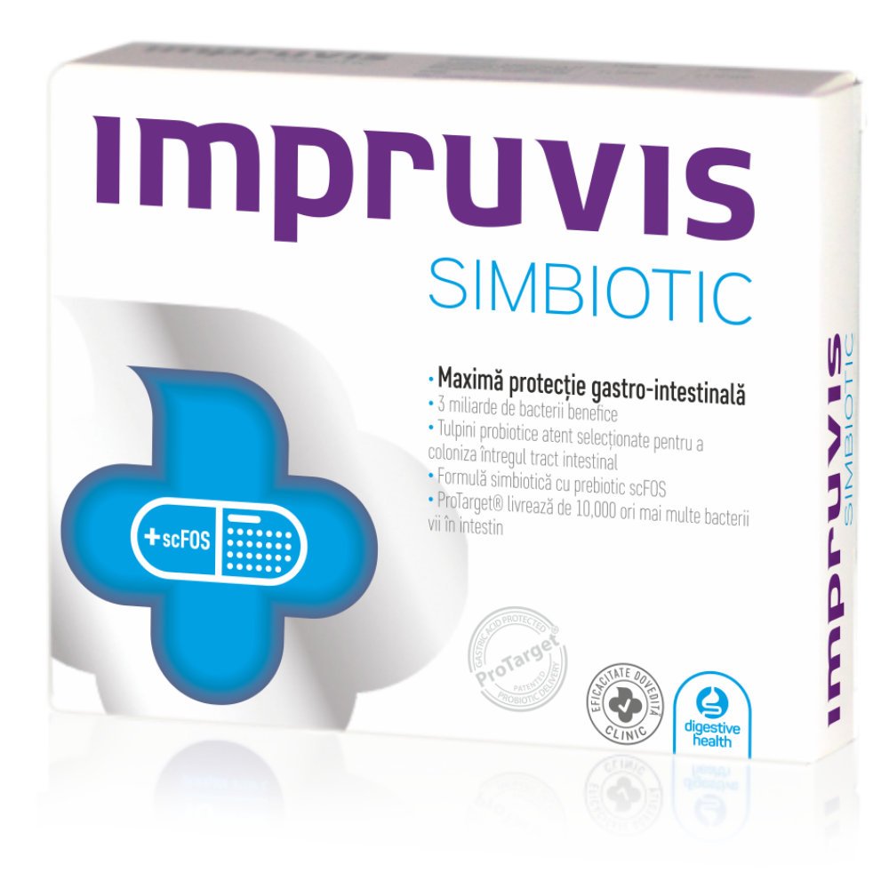 Impruvis Simbiotic, 10 capsule, Pharma Brands