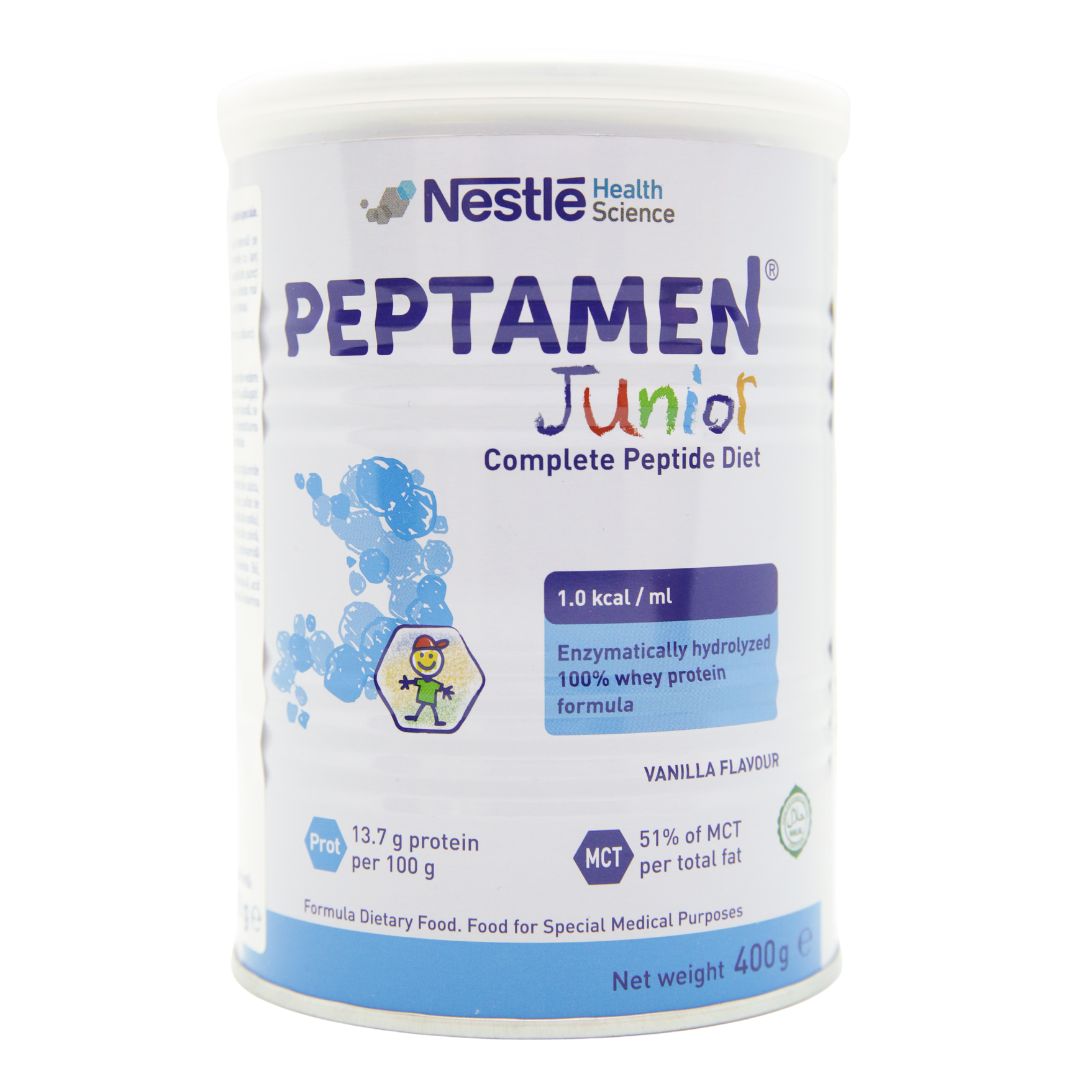 Formula de lapte praf Peptamen Junior, +12 luni, 400 g, Nestle