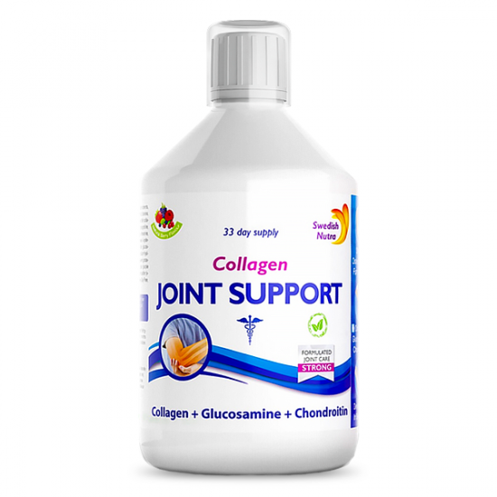 Colagen lichid hidrolizat Tip 2 Joint Support, 5000 mg, 500 ml, Swedish Nutra