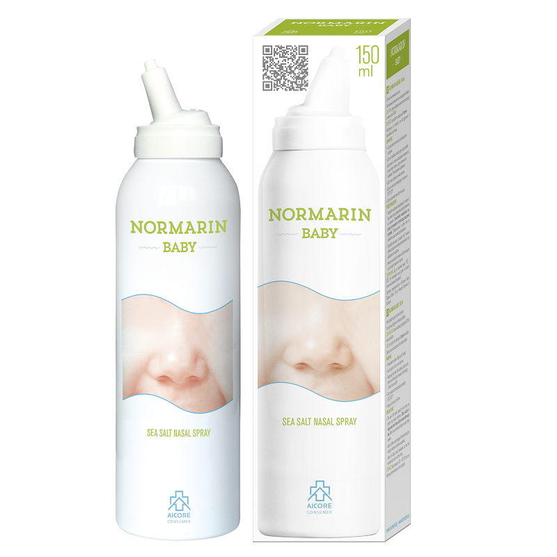 Normarin Baby, Spray, 150 ml, Aicore