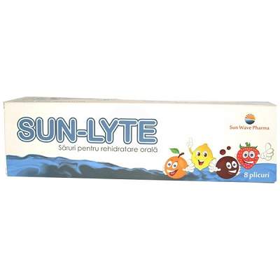 Saruri de rehidratare, Sun-Lyte, 8 plicuri, Sun Wave Pharma