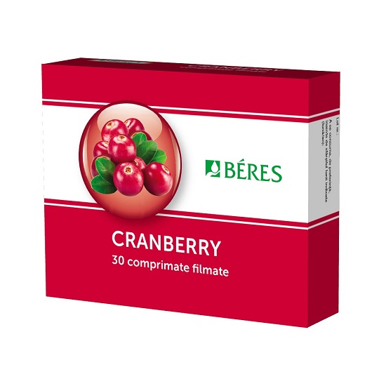 Cranberry, 30 comprimate, Beres