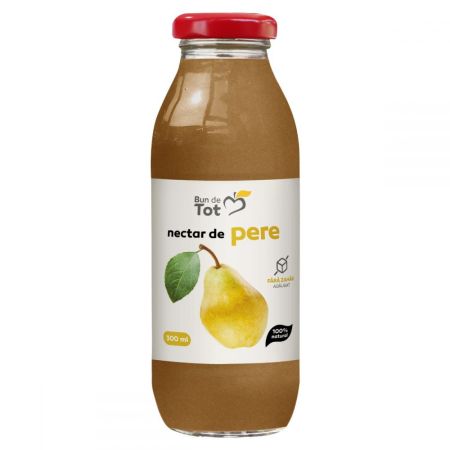 Nectar de pere fara zahar Bun de Tot, 300 ml