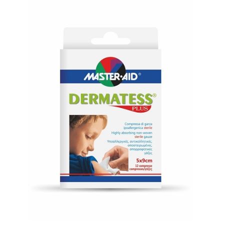 Comprese sterile Dermatess Plus Master-Aid, 5x9 cm