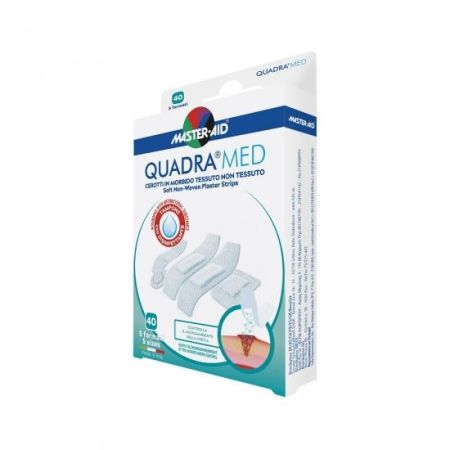 Plasturi pentru pielea sensibila Quadra Med Master-Aid, 40 buc