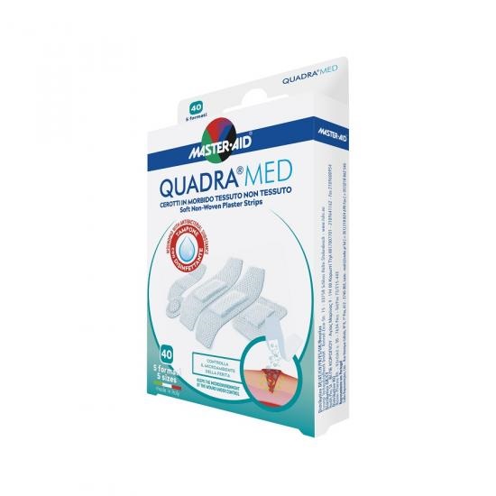 Plasturi pentru pielea sensibila Quadra Med, 40 buc, Master Aid
