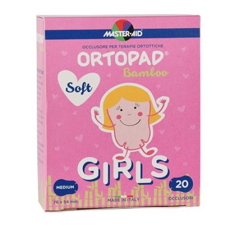 Ocluzor copii ORTOPAD SOFT Girls Master-Aid Medium, 76x54 mm