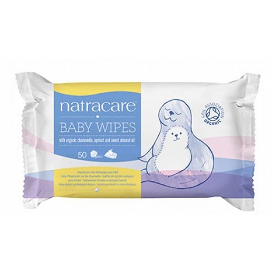 Servetele pentru bebelusi Baby Wipes, 50 bucati, Natracare
