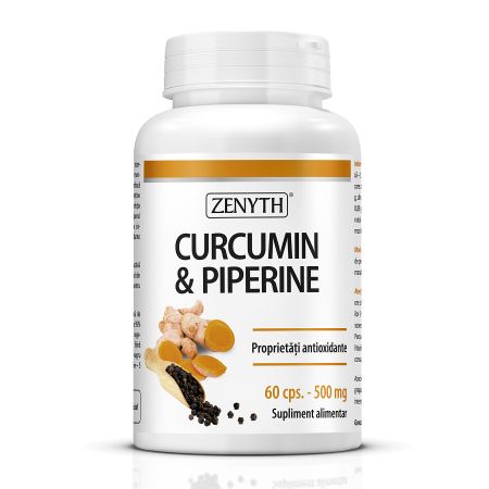 Curcumin & Piperine, 60 capsule