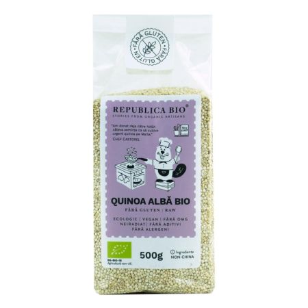 Quinoa alba Bio fara gluten, 500g