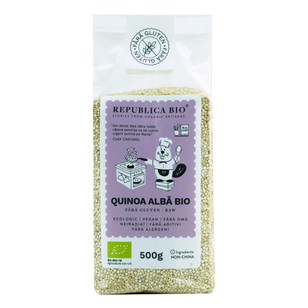 Quinoa alba Bio fara gluten, 500g, Republica Bio