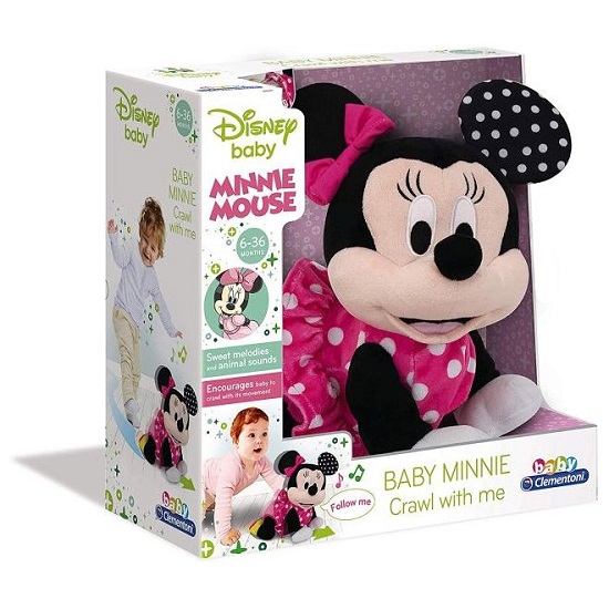 Plus interactiv  Minnie Mouse Primii pasi, +6 luni, Baby Clementoni 