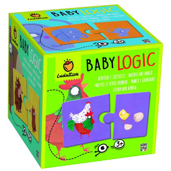 Joc Baby Logic Parinti si copii, +3 ani, Ludattica