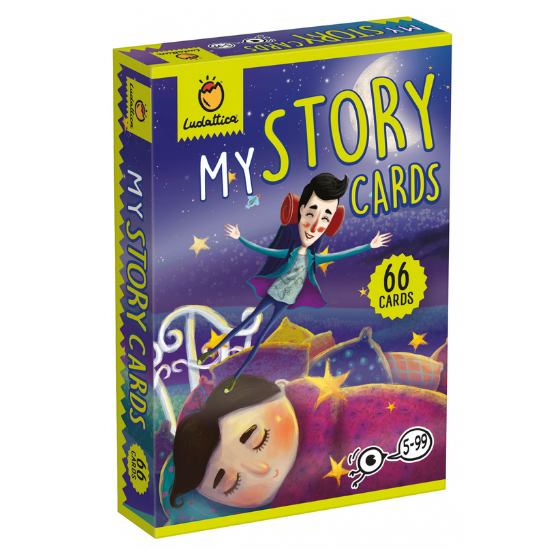 Joc cu carti de joc Inventeaza o poveste, +4 ani, Ludattica