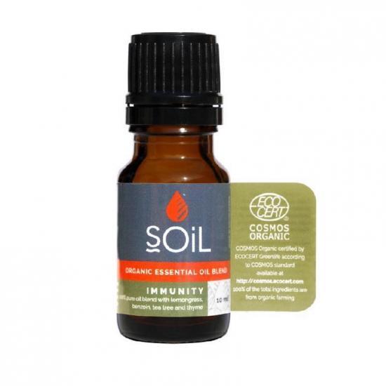 Amestec de uleiuri esentiale Immunity Pure 100% Organice,10 ml, Soil