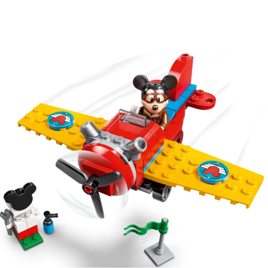 Avionul cu elice al lui Mickey Mouse Lego Disney, +4 ani, 10772, Lego