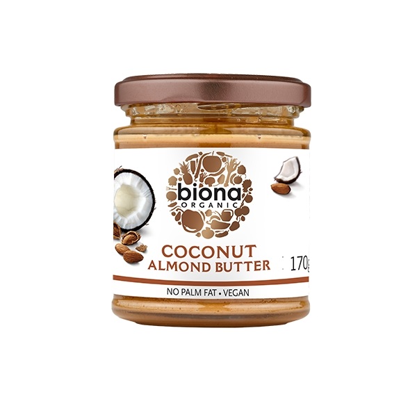 Crema Bio de migdale cu cocos, 170 gr, Biona