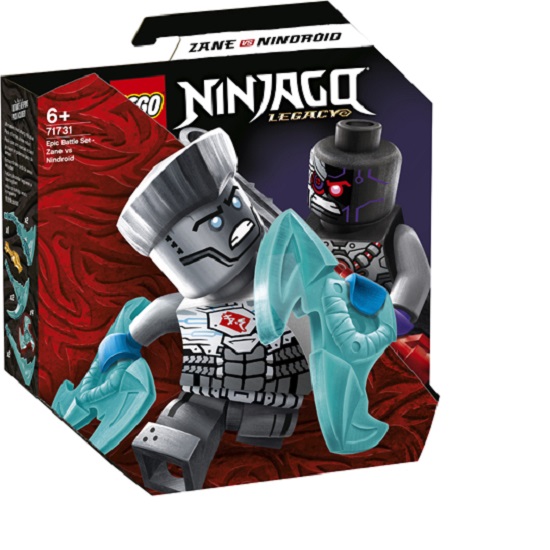 Set de lupta epica Zane contra Nindroid, +6 ani, Lego Ninjago