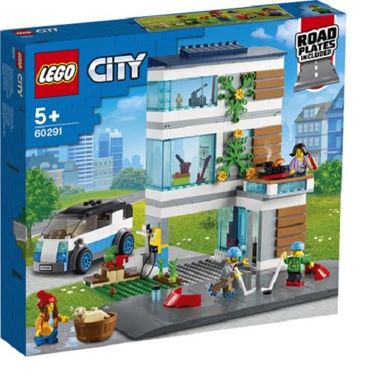 Casa familiei Lego City, +5 ani, 60291, Lego