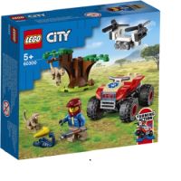 ATV de salvare a animalelor salbatice Lego City, +5 ani, 60300, Lego