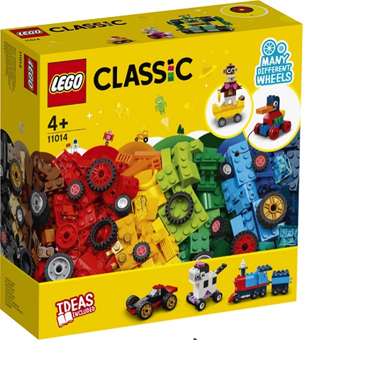 Caramizi si roti Lego Classic, +4 ani, 11014, Lego
