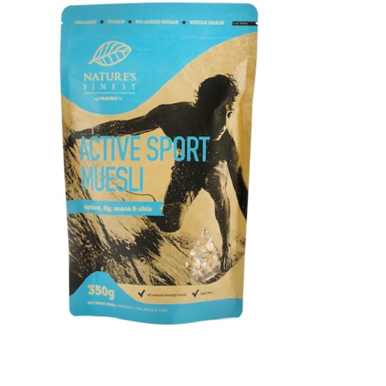 Cereale Musli Bio Activ Sport, 320g, Nature`s Finest