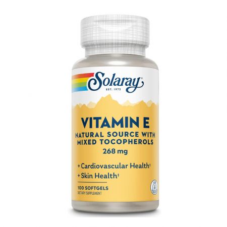 Vitamina E, 400UI, 50 capsule, Solaray
