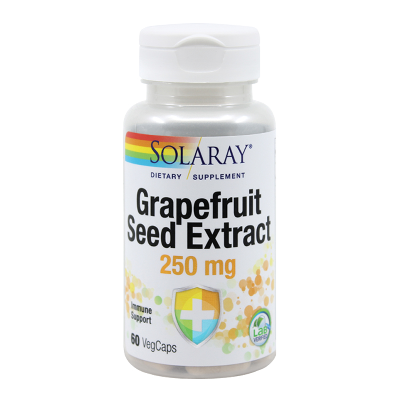 Grapefruit Seed Extract, 60 capsule vegetale, Solaray