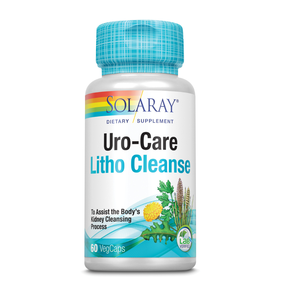 Uro-Care Litho Cleanse, 60 capsule, Solaray
