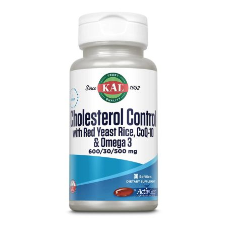Cholesterol Control, 30 capsule moi, Kal
