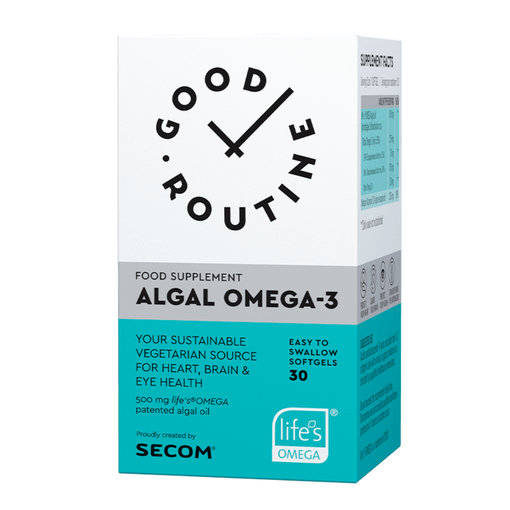 Algal Omega-3, 30 capsule, Good Routine