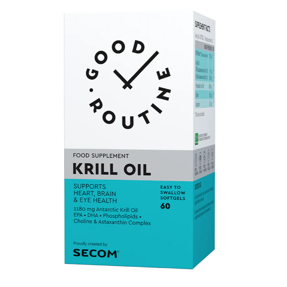 Krill Oil, 60 capsule gelatinoase moi, Good Routine