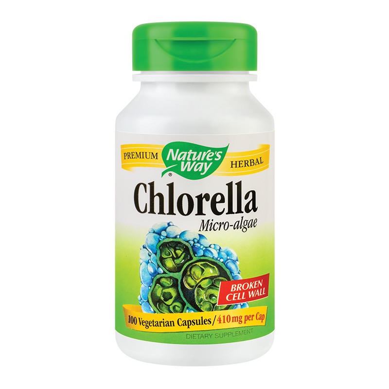 Chlorella micro-algae, 100 capsule, Natures Way