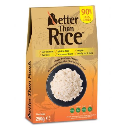 Orez din Konjac fara clatire Better Than Rice Better Than Foods