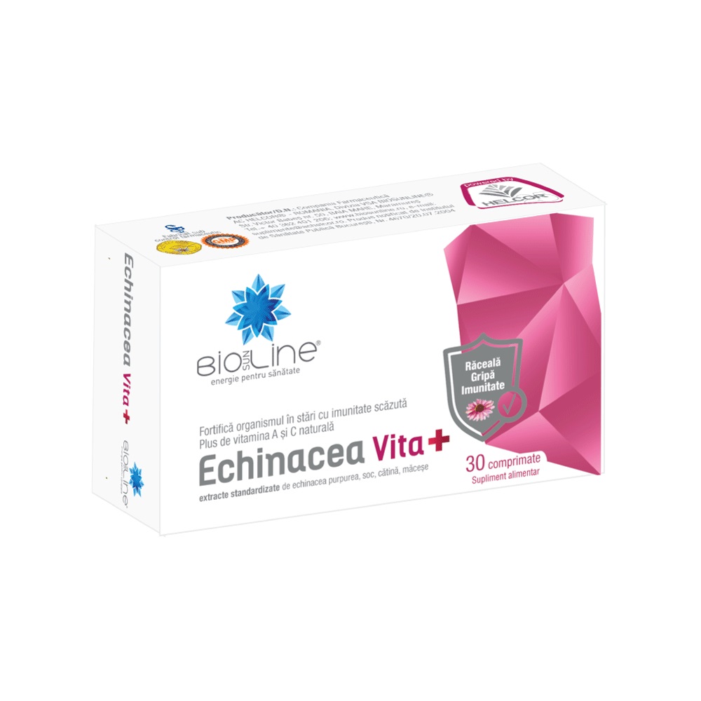 Echinacea Vita +, 30 comprimate, Biosunline