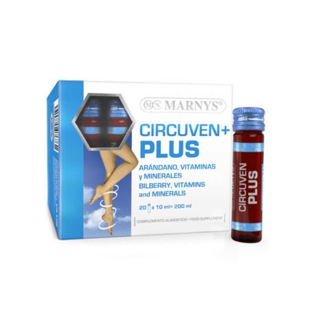 Circuven Plus cu vitamine si minerale, 20 Fiole x 10 ml, Marnys