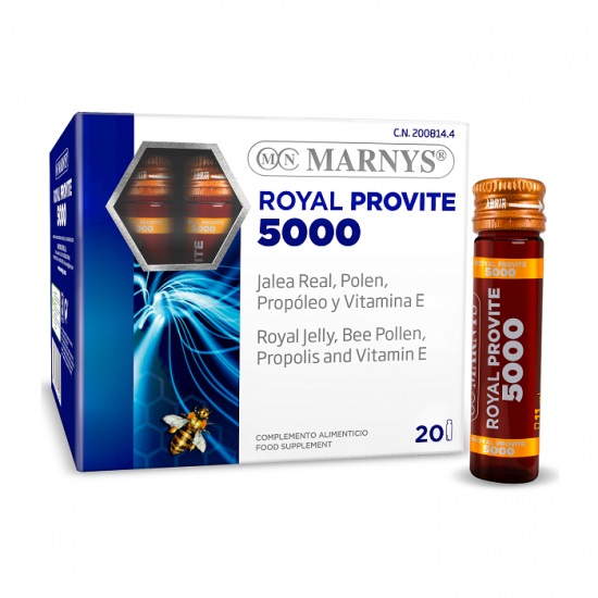 Royal Provite cu propolis si vitamina E 5000, 20 fiole, Marnys