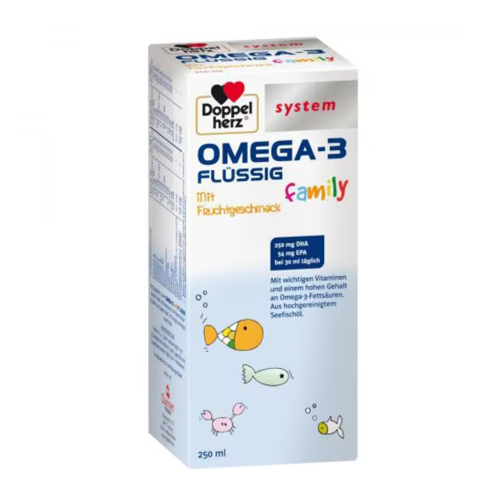 Omega 3 Family Sirop System, 250 ml, Doppelherz
