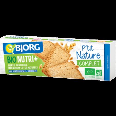 Biscuiti integrali natur Bio Nutri+